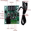 Podazz 2pcs 12V DC Digital Temperature Controller Board micro temperature control Module Switch