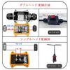 GLOWZEN Waterproof Switch Power Switch 16A-20A/12V-24V Double-Sided Entry & Exit Line Rocker Switch (with LED Light)