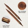 KnitPro Ginger Interchangeable Circular Needles 4" (10cm) | 10.00mm