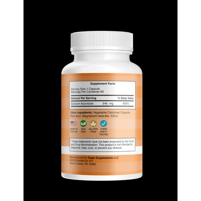 Eagle United C - Vitamin C Sourced and Made in The USA