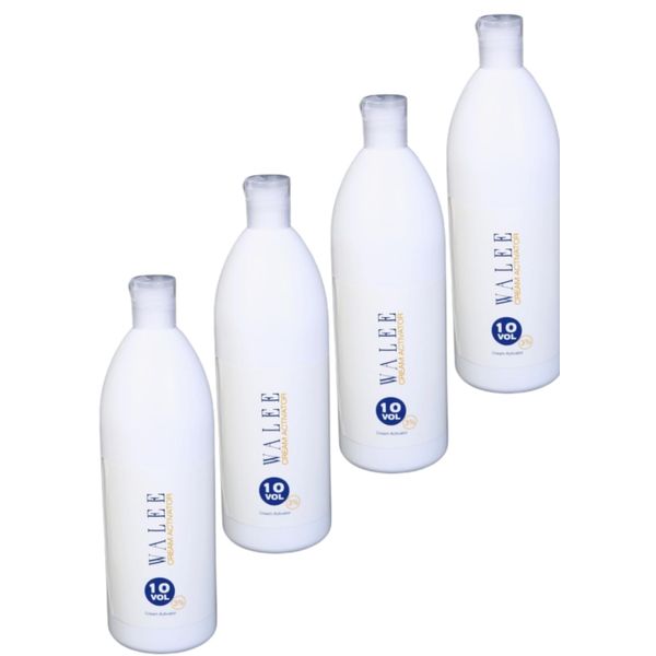 Walee Cream Activator 10 VOL 3% Hydrogen Peroxide 4 pcs