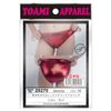Bling Stretch Metallic Full Back Red