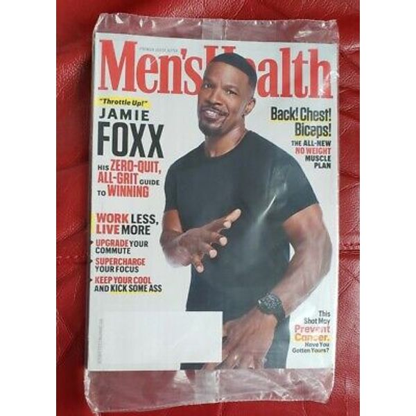 Men’s Health Magazine October 2021 JAMIE FOXX On Cover * Sealed! New!