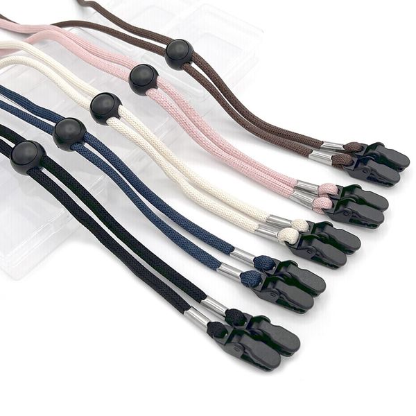 DONGKER 5PCS Hat Strap Clips,Adjustable Hat Retainer Clips for Fishing Boating Sailing Keeper