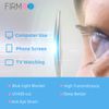Firmoo Oval Blue Light Blocking Reading Glasses 0.50, Tortoise Computer Reader Glasses for Women/Men