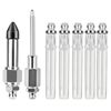 7pcs Grease Gun Accessory Set, Injector Needle Nozzle/Dispenser/Rubber Joint Tip