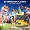 LIVOWALNY Portable Wireless Bluetooth-Compatible Speaker for Dewalt (NO BATTERY)