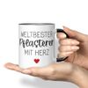 JUNIWORDS Mug World Best Plaster Black (6693430)