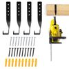 4X Chainsaw Holder Wall Mount Chainsaw Hanger Storage Rack Hook for Garage Wall