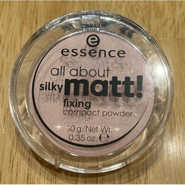 Essence All About Silky Matt Fixing Compact Powder 10 Translucent Rose .35 oz