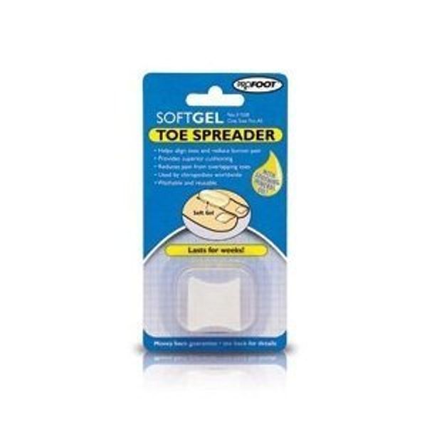 PROFOOT SOFT GEL TOE SPREADER x 6 Pack
