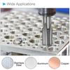 CoCud Thread Milling Taps, Metric M12 x 0.5 Thread, Machine 4 Straight Flutes Left Hand Screw Threading - (Applications: for Tapping Drilling Machine)