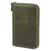 Londo Genuine Leather Padfolio - Portfolio Folder with Pencil Holder, Notepad & Zipper for Business, Office & Travel
