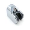 Chrome Square Shower Head Holder Bracket – Modern Bathroom Accessory for Secure Mounting and Stylish Design