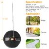 3600PSI 15" Pressure Washer Surface Cleaner w/ 2 Extension Wand & Quick Connect