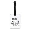 Gift Base Mum You're The Best Visual Luggage Tag with Black Strap