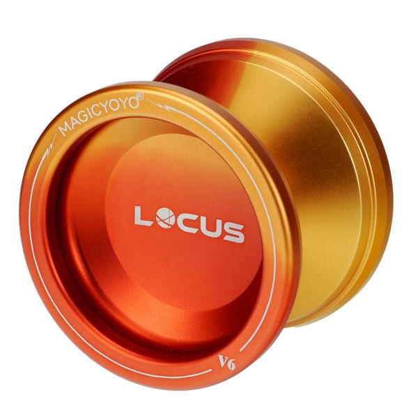 Spin Gear V6 Locus LOCUS Yoyo Bind Beginner Intermediate Model (Red x Orange Fade)