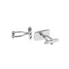 KnBoB Men Cufflinks Rectangle Silver Black White Cufflinks Wedding Business Classic Cufflinks Unique