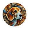 Cute Beagle Colourful Artwork PopSockets Adhesive PopGrip