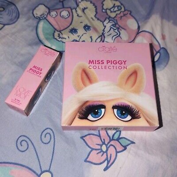 CIATE Miss Piggy Collection - Cream Blush Face Palette & Lipstick All About Moi
