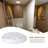 12V 6" LED Single Motion Sensor Pancake Light RV Boat Ceiling Down Light Fixture