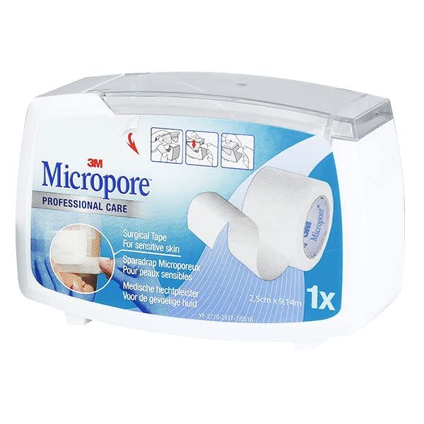 3M Micropore Professional Care Plaster 2,5cm x 9,14m