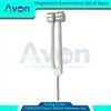 Taylor Reflex Hammer + Hemostat Forceps + Bandage Scissors & Tuning Forks Set