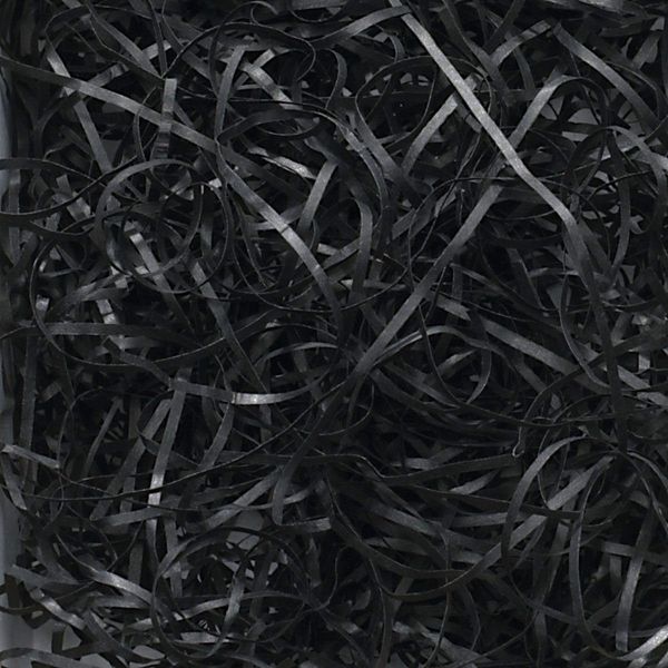 Box.it.pack.it Black Shredded Kraft Paper, 200g (VF_Black_200)