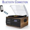 Boytone BT-32W record player Turntable with CD, Cassette player