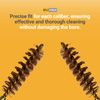 McJ Tools Pistol Brass Core Bronze Bore Brush (10pack 45 Cal BrassCore)