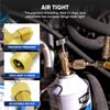 Lu-Hawk R134A Adapter Fitting Kit (Lu-Hawk R134A Self-Sealing, and Single Pun...