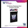 Renegade Game Studios: Transformers RPG Decepticon Dice Bag - Roleplaying Game Accessory, Locking Drawstring,, Double-Lined Fabric