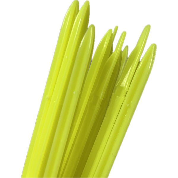 20 x NEW Yellow High Vis Mole Trap Catching Plastic Trap Markers The Flat Pack