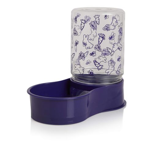 Lixit Reversible Waterer/Feeder for Rabbits and Other Small Animals. (Pack of 1)