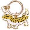 Animal Key Ring [Leopard Lizard] Animal Cute Key Chain Z0135/KH