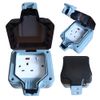 Outdoor Plug Socket Box, Cover Waterproof,Exterior Garden Single Plug Socket Enclosure IP66 Weatherproof Socket