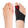 For bunions and metatarsal toes (black, large)