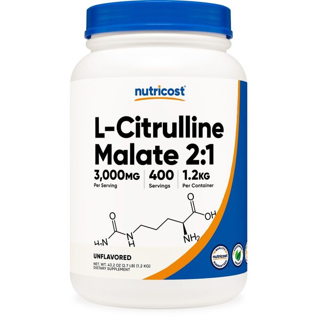 Nutricost L-Citrulline Malate Powder (2:1) 1.2KG