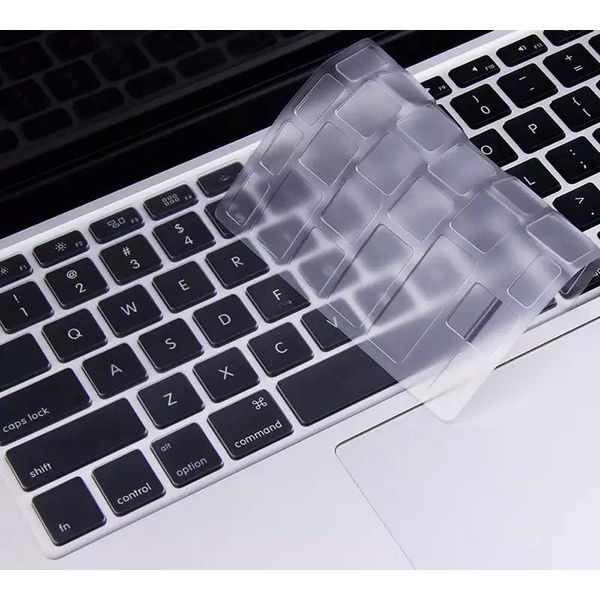 Ultra Thin Clear Keyboard Cover for Old MacBook Air 13 Inch A1466 A1369(Release 2010-2017) & MacBook Pro 13 Inch, MacBook Pro 15 Inch(2015 or Older Version, A1425 A1502 A1278 A1398), TPU