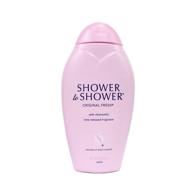 Shower To Shower Absorbent Body Powder Original Fresh, 8 Oz