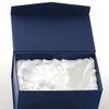 Amlong Crystal New Clear Crystal Ball Sphere Asian Quartz 80mm (3 inch Diameter) with Wooden Stand and Gift Box