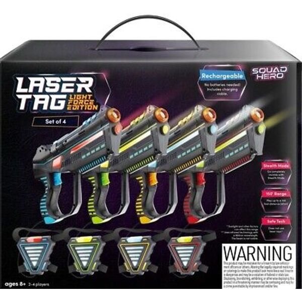 Rechargeable Laser Tag Set for Kids Teens & Adults.  NEW