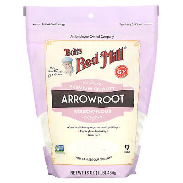 Arrowroot Starch/Flour, Gluten Free, 16 oz (454 g)