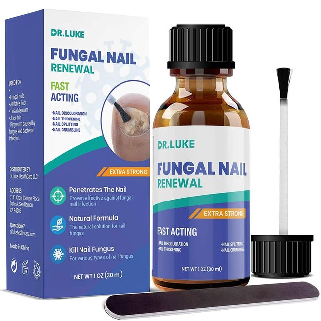 Dr. Luke Finger Nail And Toe Nail Fungus Treatment Extra Strength, Fungal Nail