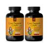 liver detox - LIVER SUPPORT COMPLEX - bodybuilding supplements - 2 Bot 120 Caps