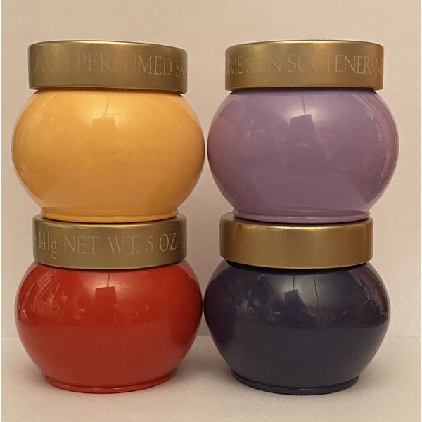 4 Avon perfumed skin softeners: Timeless, Odyssey, Candid & Night Magic
