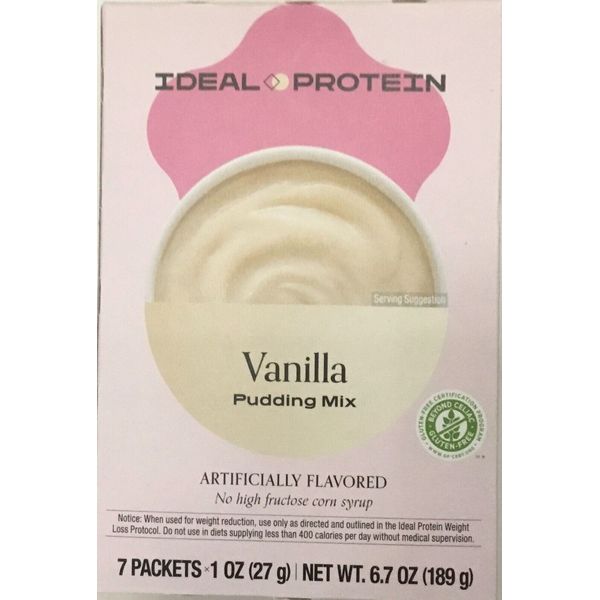 Ideal Protein Vanilla Pudding Mix - 7 packets