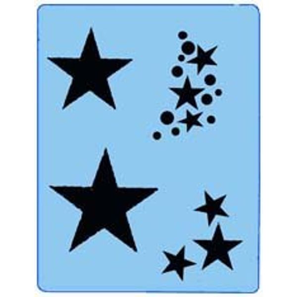 Face Painting Stencil - QuickEZ/Star Groupies #21