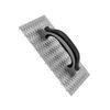 ROLLINGDOG 10" x 5.5" (250 x 140 mm) Render Scraper — Render Spiked Float 8mm Teeth with Rubber gripped Handle