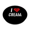 I Love Cream PopSockets with Interchangeable PopGrip